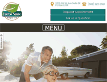 Tablet Screenshot of flathdentistry.com